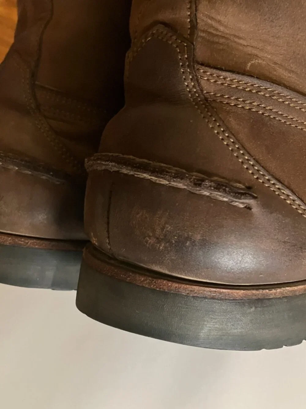 Vintage Florsheim Outdoorsman Boots Mens 10 Brown Leather Chukka Made in USA